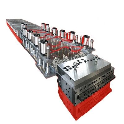 55kW 전력 유하오 시멘스 PVC 프로필 생산용 PVC 문 패널 진압 기계