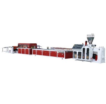 55kW 전력 유하오 시멘스 PVC 프로필 생산용 PVC 문 패널 진압 기계