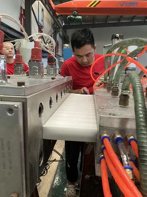 가정용 제품용 WPC 보드 곰팡이 넓은 1000mm 곰팡이 크기와 친환경 표면