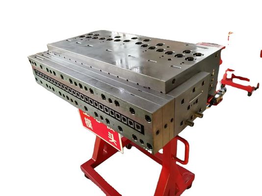 92/188mm 나사 직경 UPVC/WPC 문 패널 진압 기계 건설 공사