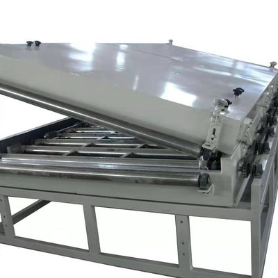 콩형 쌍 나사 PVC 유리 지붕 엽 extruding 기계와 ABB Inverte