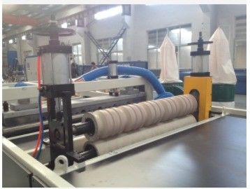 콩형 쌍 나사 PVC 유리 지붕 엽 extruding 기계와 ABB Inverte