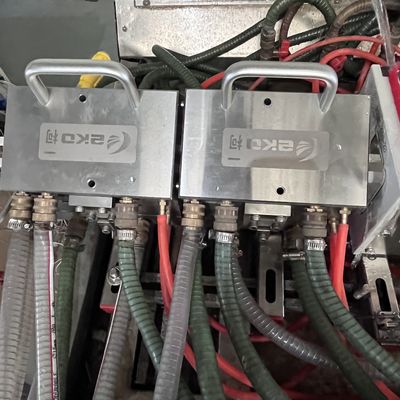 PVC 목재 플라스틱 스커팅 베이스보드 프로필 제작 프로세스