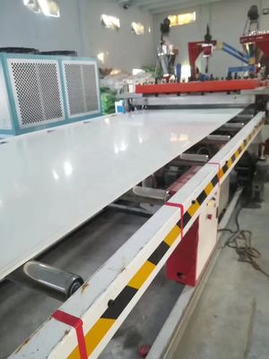 생산된 PVC 폼 보드/추출 곰팡이의 가시화 표면 처리