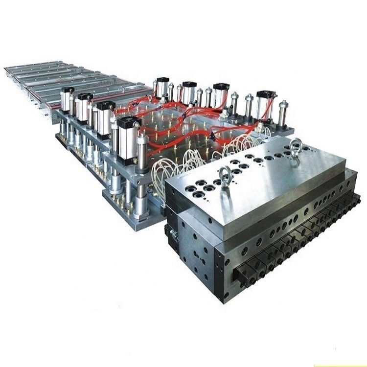 PVC 플라스틱 프로필 extrusion 생산 라인 스커팅 베이스 보드